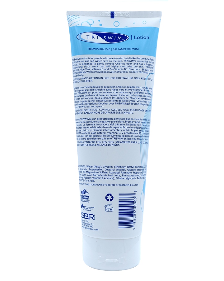 TRISWIM Body Lotion 8oz. TSL0030
